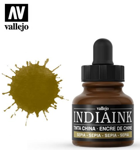 Sepia Vallejo India Ink