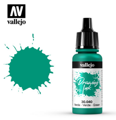 Green Vallejo Drawing Ink