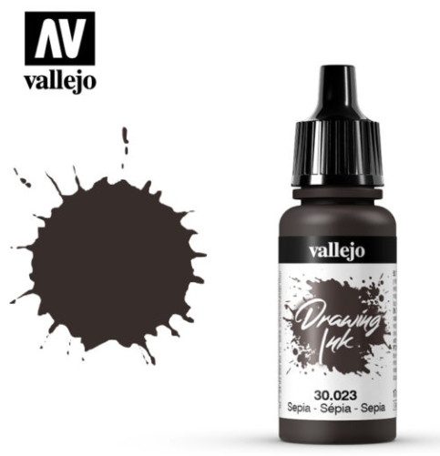 Sepia Vallejo Drawing Ink