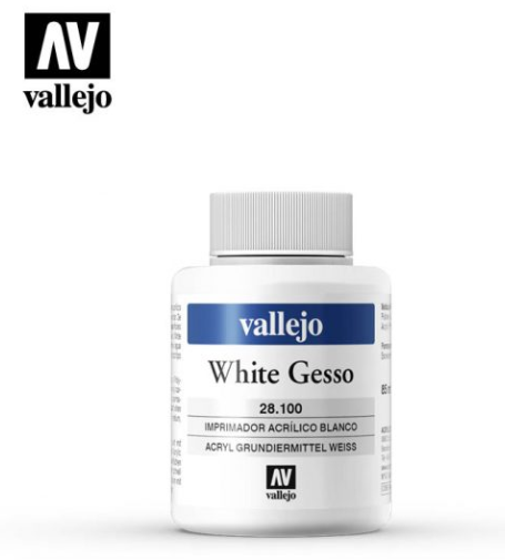 White Gesso Vallejo Auxiliaries