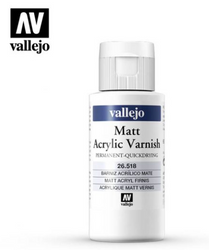 Matt Acrylic Varnish Vallejo Auxiliaries