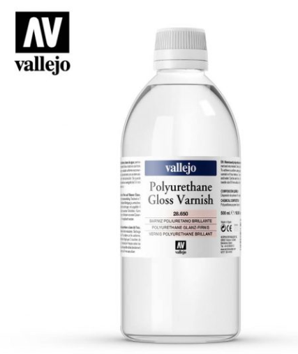 Polyurethane Gloss Varnish Vallejo Auxiliaries