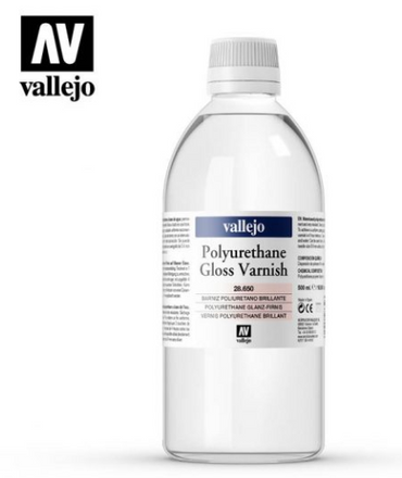 Polyurethane Gloss Varnish Vallejo Auxiliaries