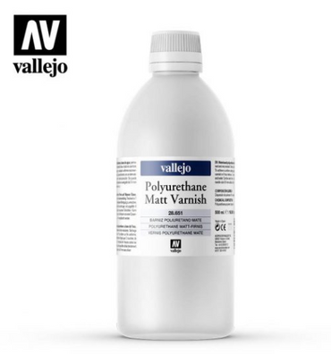 Polyurethane Matt Varnish Vallejo Auxiliaries