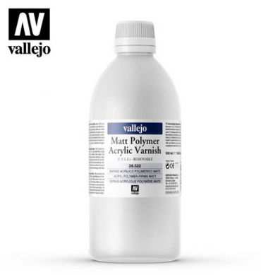 Matt Polymer Acrylic Varnish Vallejo Auxiliaries