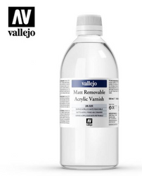Matt Removable Acrylic Varnish Vallejo Auxiliaries