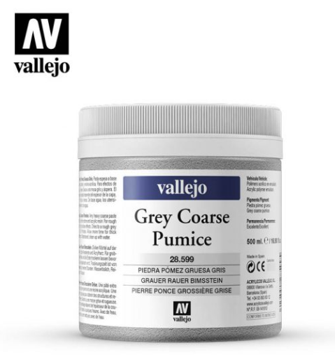 Grey Coarse Pumice Vallejo Auxiliaries