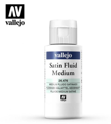 Satin Fluid Medium Vallejo Auxiliaries