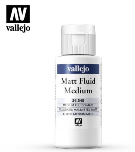 Matt Fluid Medium Vallejo Auxiliaries