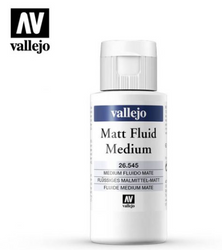 Matt Fluid Medium Vallejo Auxiliaries