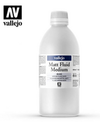 Matt Fluid Medium Vallejo Auxiliaries