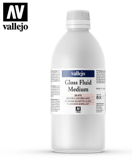 Gloss Fluid Medium Vallejo Auxiliaries