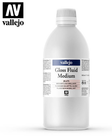 Gloss Fluid Medium Vallejo Auxiliaries