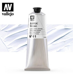 Titanium White Anatase Vallejo Acrylic Studio