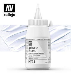 Titanium White Anatase Vallejo Acrylic Studio
