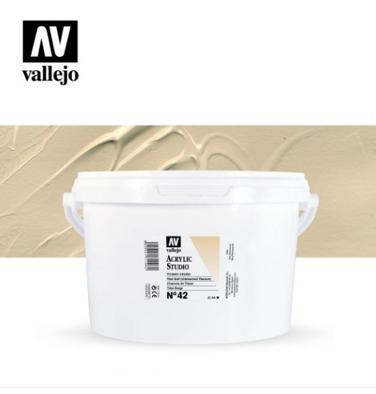 Titan Buff (Unbleached Titanium) Vallejo Acrylic Studio