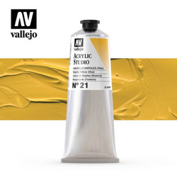 Naples Yellow Vallejo Acrylic Studio