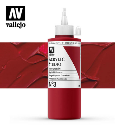 Naphthol Crimson Vallejo Acrylic Studio
