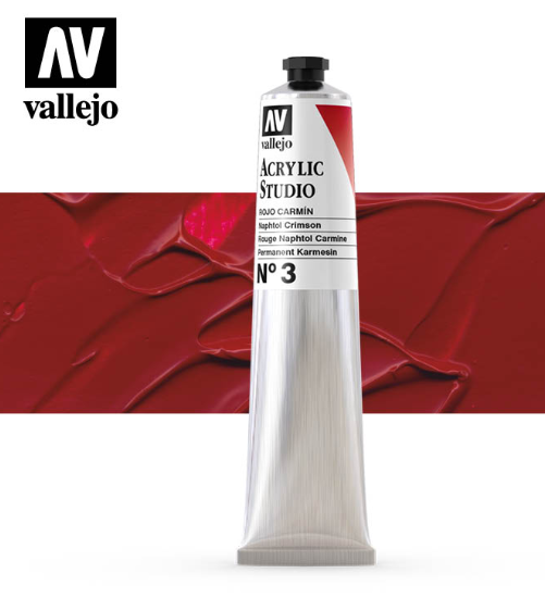 Naphthol Crimson Vallejo Acrylic Studio