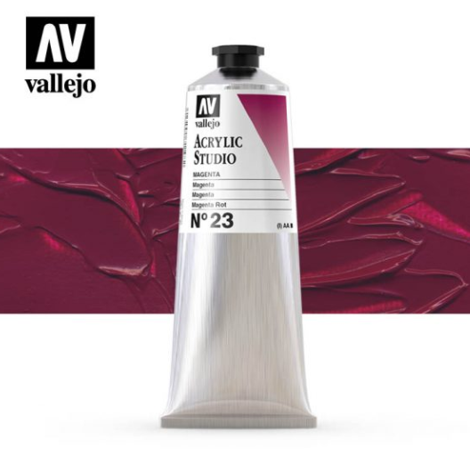 Magenta Vallejo Acrylic Studio