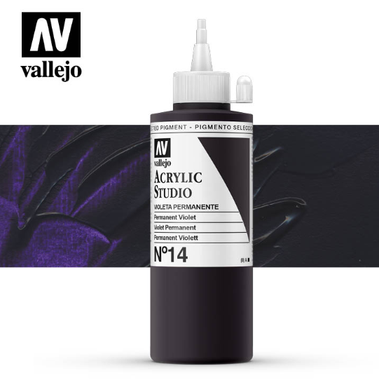 Permanent Violet Vallejo Acrylic Studio