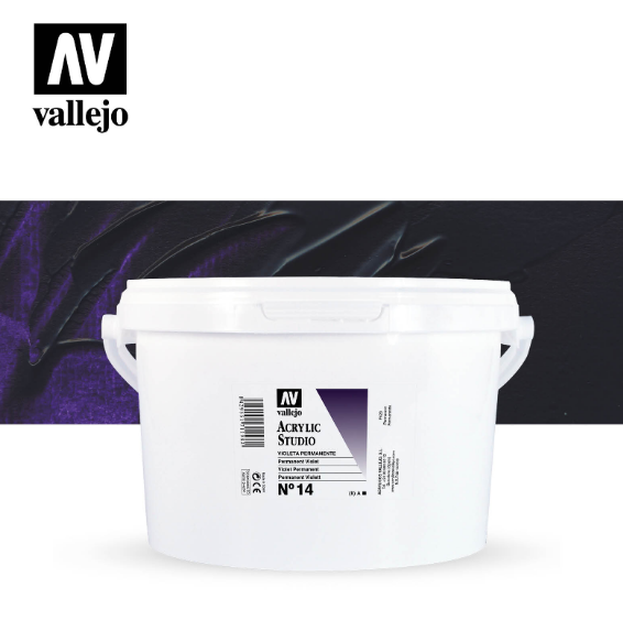 Permanent Violet Vallejo Acrylic Studio