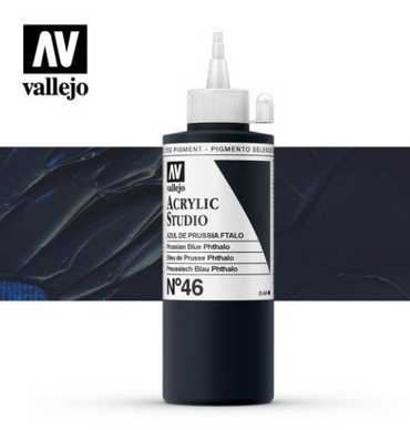 Prussian Blue Phthalo Vallejo Acrylic Studio