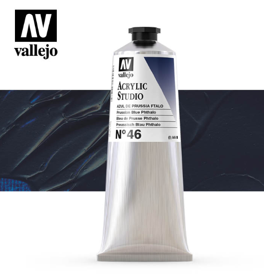 Prussian Blue Phthalo Vallejo Acrylic Studio