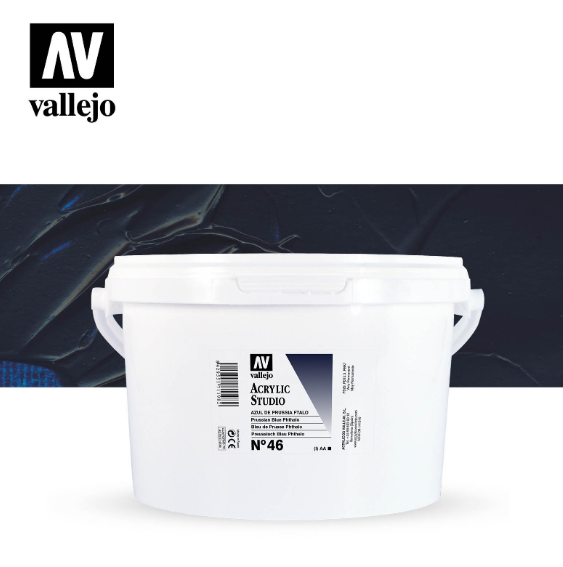 Prussian Blue Phthalo Vallejo Acrylic Studio