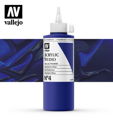 Ultramarine Blue Vallejo Acrylic Studio