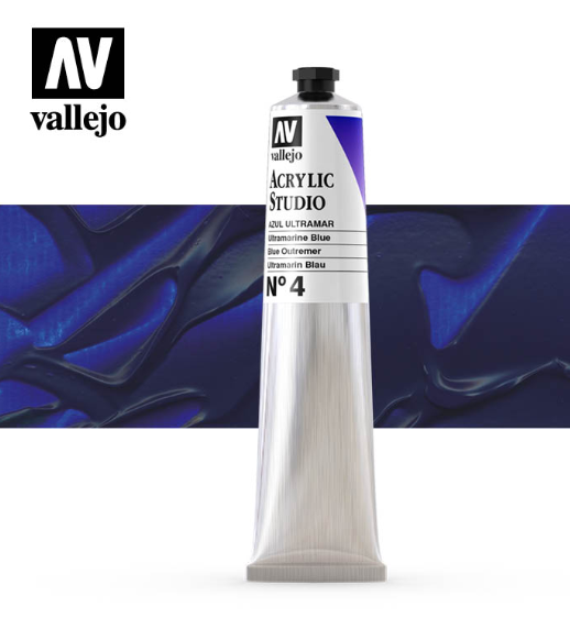 Ultramarine Blue Vallejo Acrylic Studio