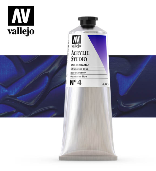 Ultramarine Blue Vallejo Acrylic Studio