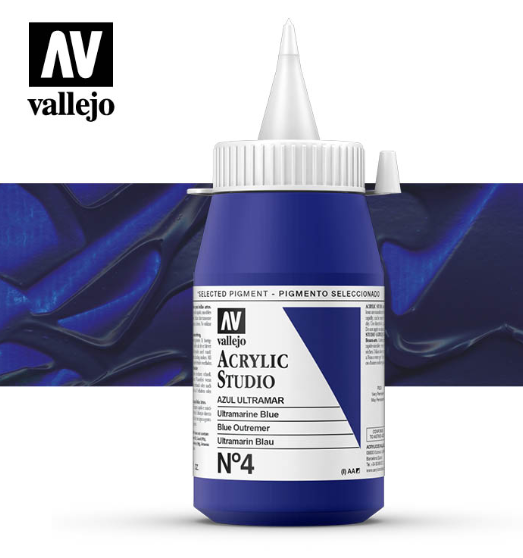 Ultramarine Blue Vallejo Acrylic Studio