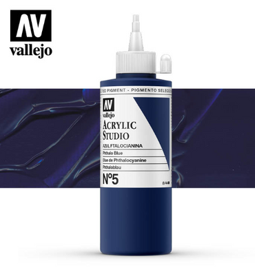 Phthalo Blue Vallejo Acrylic Studio