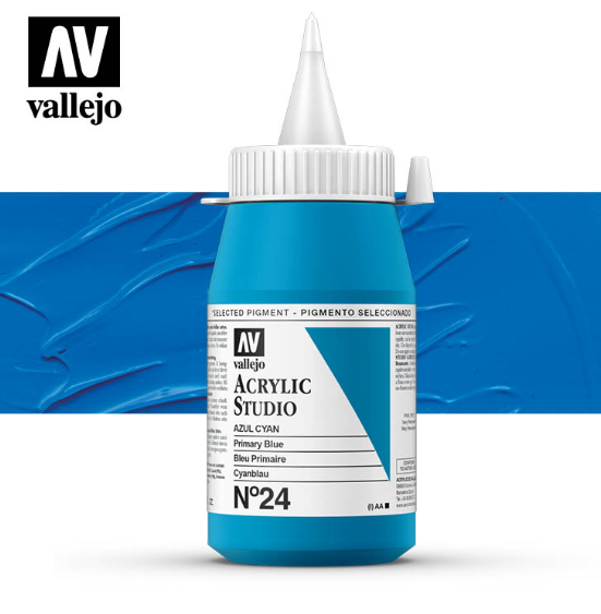 Primary Blue Vallejo Acrylic Studio