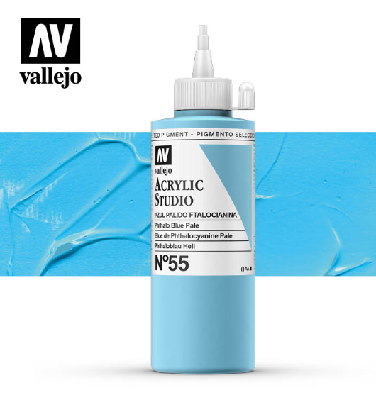 Phthalo Blue Pale Vallejo Acrylic Studio