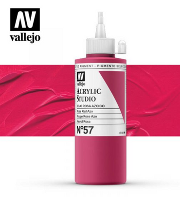 Rose Red Azo Vallejo Acrylic Studio