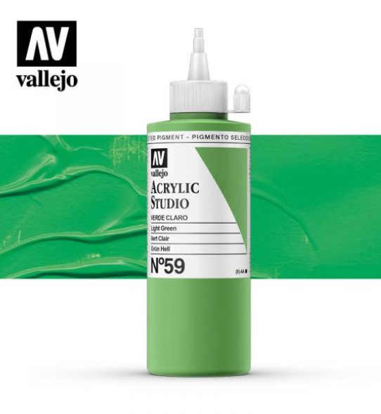 Green Light Vallejo Acrylic Studio