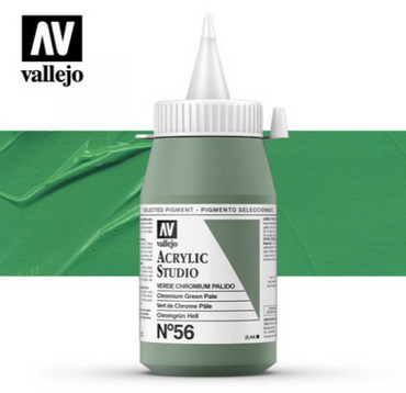 Chromium Green Pale Vallejo Acrylic Studio