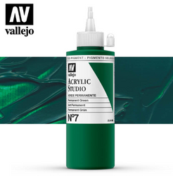 Permanent Green Vallejo Acrylic Studio