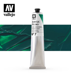 Permanent Green Vallejo Acrylic Studio