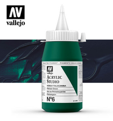 Phthalo Green Vallejo Acrylic Studio
