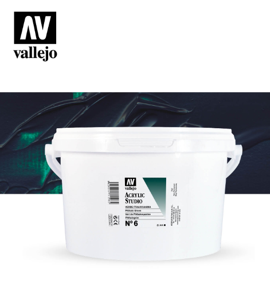 Phthalo Green Vallejo Acrylic Studio