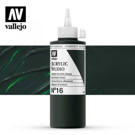 Sap Green Vallejo Acrylic Studio