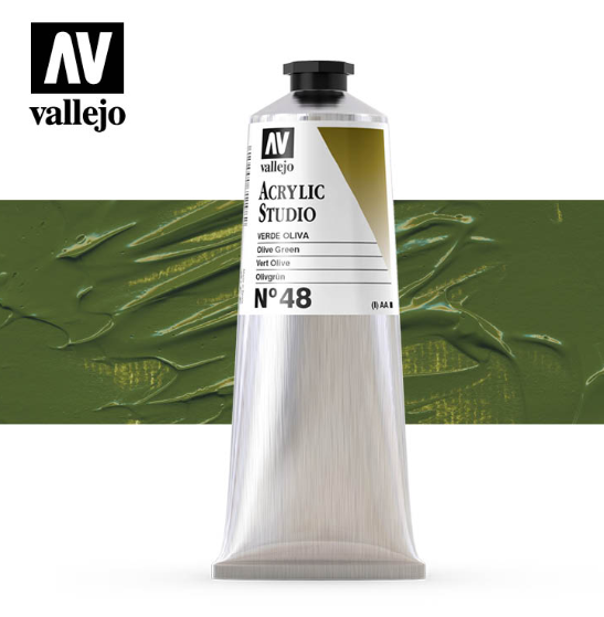 Olive Green Vallejo Acrylic Studio