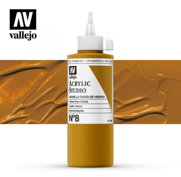 Yellow Iron Oxide Vallejo Acrylic Studio
