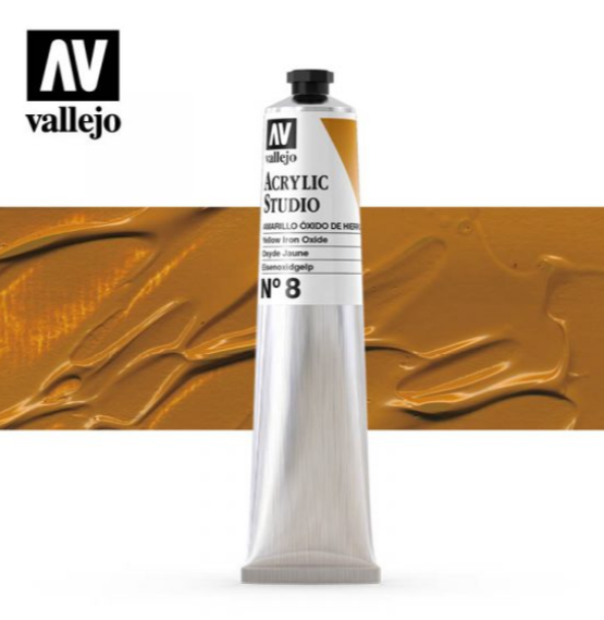 Yellow Iron Oxide Vallejo Acrylic Studio