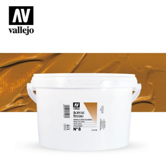 Yellow Iron Oxide Vallejo Acrylic Studio