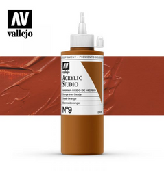 Orange Iron Oxide Vallejo Acrylic Studio