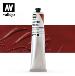 Red Iron Oxide Vallejo Acrylic Studio